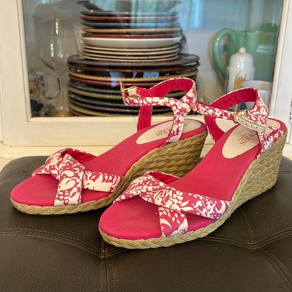 New Ralph Lauren wedge sandals - Picture 2 of 7